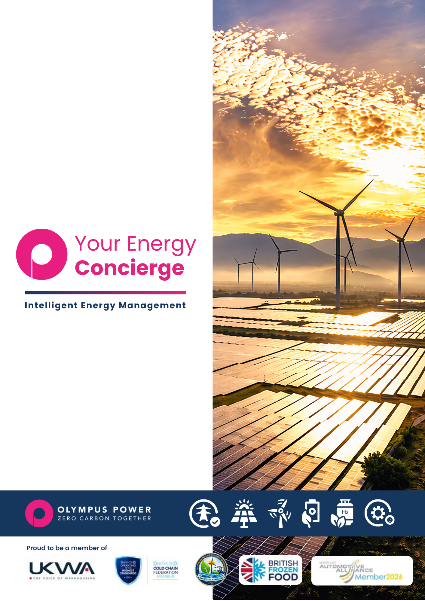 Introducing Olympus Power 2026 corporate brochure cover
